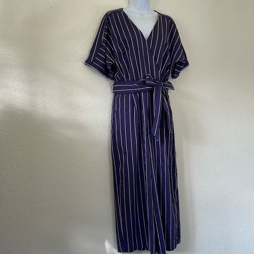 Chelsea 28 Striped Jumpsuit. Size‎ 10